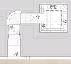 Floor plan of Tending, (Blue)