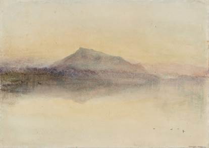 Joseph Mallord William Turner 'The Blue Rigi: Sample Study' c.18412