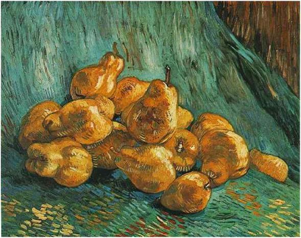 Description: Description: Description: Description: Description: Vincent van Gogh's Still Life with Pears Painting