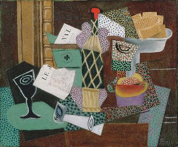 Description: Description: Description: Picasso - Still Life with Bottle of Rum
